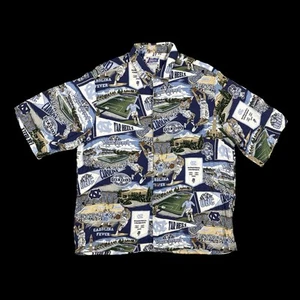 Camisa De Colección Reyn Spooner UNC Tacones Alquitranados Para Hombres XL Hawaiana Abotonada Carolina del Norte - Imagen 1 de 9