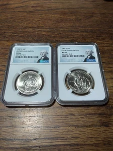 2 - 1982-D MS66 George Washington Commemorative Half Dollar NGC Special Label - Picture 1 of 3