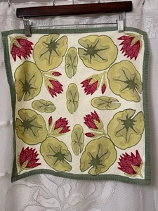 Retired Couleur Nature Bruno Lamy 4 Napkins 18x18 100% Cotton - Picture 1 of 6