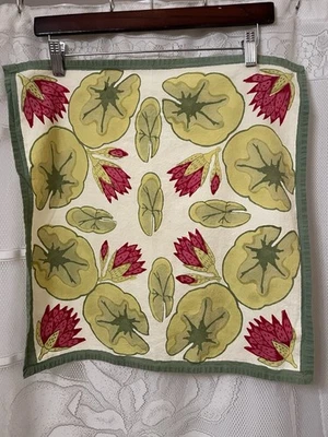 Retired Couleur Nature Bruno Lamy 4 Napkins 18x18 100% Cotton - Image 1 of 4