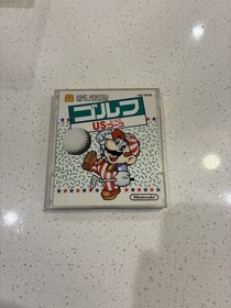Nintendo Famicom Disk System Mario Golf Japan Course FDS US Seller
