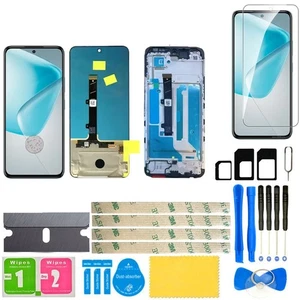 For Infinix Hot 50 Pro 4G X6881 OLED LCD Display Screen Touch Digitizer Frame - Picture 1 of 9