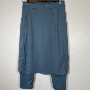 SNOGA Leichtathletik Rock mit Leggings BLAU Größe XS Capri Länge bescheiden - Bild 1 von 11