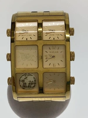 Reloj Hombre Ice Link Generation 4 Zona Horaria Cuarzo D509.149S de Japón G1130 Foto 1 de 4