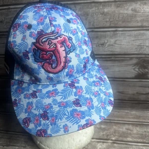 Jacksonville Jumbo Shrimp Hat Minor League Baseball Snapback By Metal Heads GC - Picture 1 of 11