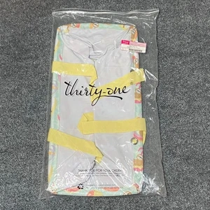Borsa grande utilità Thirty-One piscina giorno bradipi stampa AM49 NUOVA - Foto 1 di 4
