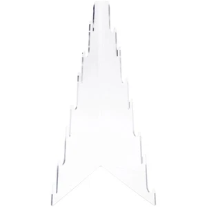 Plymor Clear Acrylic Knife Display Holder Rack, 12.5" H x 7.5" W x 8.5" D - Picture 1 of 1