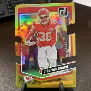 L'Jarius Sneed 2023 Panini Donruss Press Proof Gold Die Cut Rated Rookie /25 - Bild 1 von 2