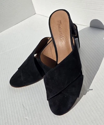 Zapatos para mujer Barneys New York de gamuza negra talla 10 Foto 1 de 4