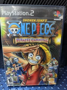 One Piece Pirates' Carnival PlayStation 2 PS2 completo CIB pulito! testato! - Foto 1 di 3