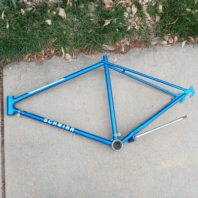 Cuadro Schwinn Collegiate 3 20" azul 1980 para neumáticos de 26" Foto 1 de 4