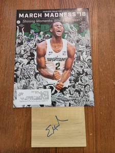 Eric Musselman Signed Sports Illustrated And Floor Board. March Madness. NCAA - Picture 1 of 5