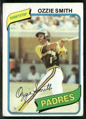1980 Topps #393 Ozzie Smith FR/GD Foto 1 de 2