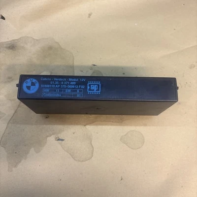 Centralina cofano Bmw Serie 3 E36 Cabrio 61 35 8357679 59808110 - Immagine 1 di 3