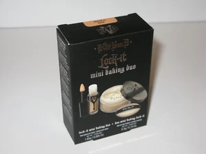 Kat Von D Mini Baking Duo. Mini Concealer Creme & Setting Powder. Medium 27 Warm - Picture 1 of 1