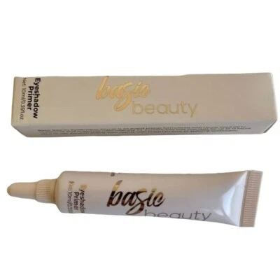 Basic Beauty Eyeshadow Primer Crease Free Long Lasting Over 12 Hours 0.35oz 10mL - Image 1 of 4