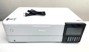 Epson EcoTank Photo ET-8550 AIO Supertank Printer FOR PARTS (ERROR 0310016) - Picture 1 of 13