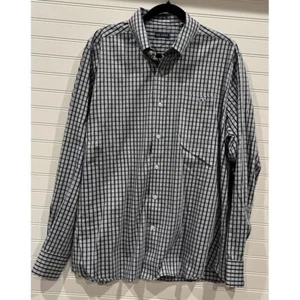 Fish Hippie Solace Collection kariertes Button Down Hemd kariert, Herren L - Bild 1 von 8