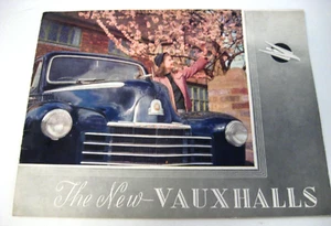 1949 Vauxhall Color Brochure Velox Wyvern London 20 pgs Xlnt - Picture 1 of 7