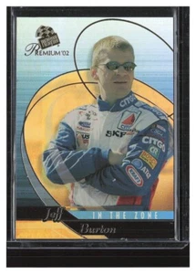 2002 Press Pass Premium In The Zone #IZ1 Jeff Burton - Picture 1 of 2