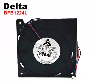 DELTA BFB1224L 12CM 12032 24V 0.36A Turbo Blower Fan - Picture 1 of 8