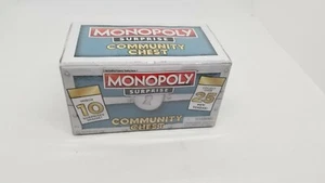 Monopoly Surprise COMMUNITY CHEST 1TT Complete Exclusive SEALED TOKENS New! Blue - Picture 1 of 8