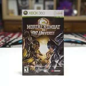 (XB3) Manual ONLY • Mortal Kombat VS DC Universe XBOX 360 - Picture 1 of 1