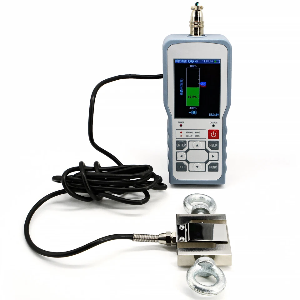 Digital Force Gauge with S Type Load Cell Sensor Test Force Weight Pressure - Image 1 of 4
