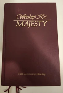 Worship His Majesty Hymnal Gaither Music Company Hardcover 1987 Hymn Book Hymnal - Imagen 1 de 9