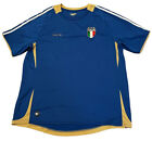 Vintage Italia Mitre Jersey Tee Large Shirt Football Soccer National Team Italy