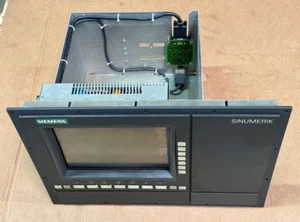 SIEMENS SINUMERIK PANEL 840C/840CE 14" 6FC5103-0AB01-0AA2, CONVERTER 78-092-0300 - Picture 1 of 11