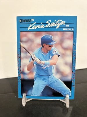 1990 Donruss Best of the AL Kevin Seitzer Kansas City Royals #91 - Image 1 of 2