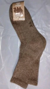 High Quality 100% Mongolian Camel Wool – Outdoor Warm, Soft, and Thermal Socks - Picture 1 of 5