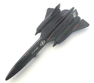 Vintage Ertl 1:120 Diecast Lockheed SR-71 Blackbird 10 Inch Spy Plane Jet 80s - Bild 1 von 7
