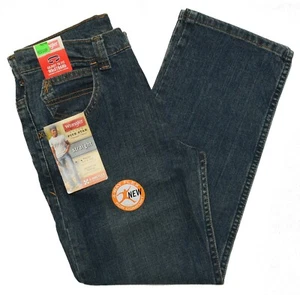 Wrangler #10298 NEW Boys' Straight Fit Straight Leg Opening Stretch Jeans - Picture 1 of 6