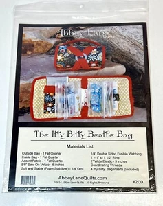 Borsa The Itty Bitty Beatle modello SOLO di Abbey Lane Quilts #200 - Foto 1 di 3