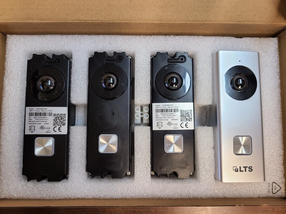 LTS LTK6128W-WIFI 2.1MP 1080P VIDEO DOORBELL 2 WAY AUDIO DVR COMPATIBLE AS-IS!! - Image 1 of 3