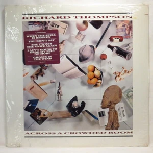 RICHARD THOMPSON ‎– Across A Crowded Room 1985 1st US LP SEALED  - Picture 1 of 2