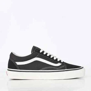 Herren Vans Old Skool 36 Schuhe (Anaheim Factory) schwarz/true white ALLE UK-GRÖßEN. - Bild 1 von 5