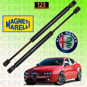 2 PISTONCINI AMMORTIZZATORI MOLLA A GAS COFANO MOTORE ALFA 159 - BRERA MARELLI - Foto 1 di 5