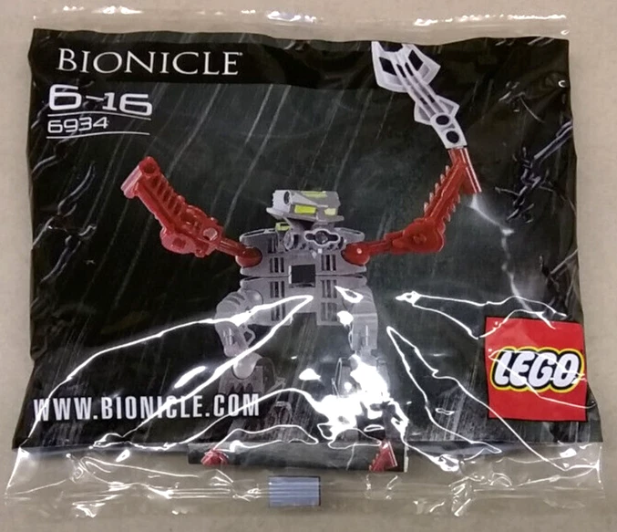 LEGO Bionicle 6934 Good Guy NEW! RARE! Sweden Promo Set Turahk Staff of Fear - Image 1 of 4