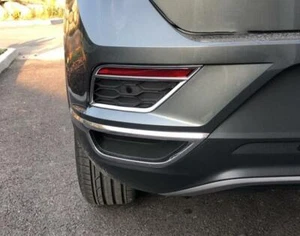 Barra de cubierta de luces antiniebla traseras ABS 2 piezas para VW T-Roc 2017 2018 2019 2020 - Imagen 1 de 2