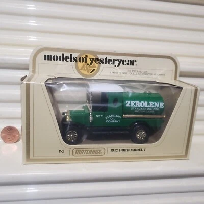 Lesney Matchbox 1978 Models of Yesteryear Y3 ZEROLENE 1912 Model T Ford Tankr    - Image 1 of 4
