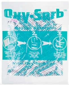 400 absorbedores de oxígeno Oxy-Sorb para almacenamiento de alimentos a largo plazo, 20-20 paquetes de 300cc - Imagen 1 de 7
