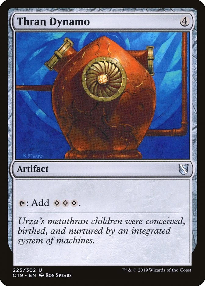 MTG Magic the Gathering Thran Dynamo (225/363) Commander 2019 LP - Image 1 of 1