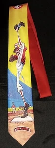 CINCINNATI REDS VINTAGE 1991 NECKTIE MENS OSFM MADE BY RALPH MARLIN & CO. - Picture 1 of 7