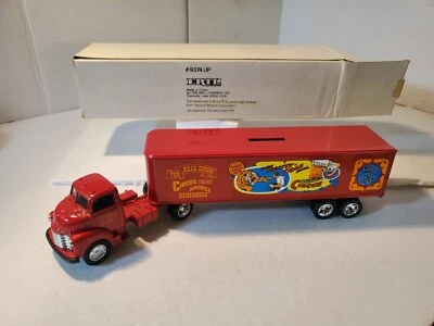 CAMIÓN/BANCO DE CIRCO VINTAGE ERTL CLYDE BEATTY COLE BROTHERS 9374 CHEVY NUEVO OB Foto 1 de 4
