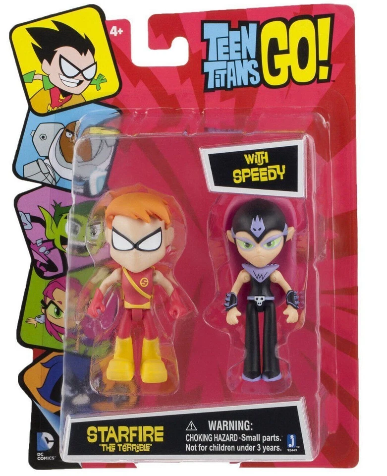 Teen Titans Go Starfire With Speedy Action Figures 2015 Jazwares