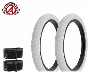 ALTALINE PERFORMANCE BICYCLE WIRE BEAD TIRE 18" X 2.125 BMX COMP III W/TUBES. - Picture 1 of 10