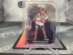 2020-21 Prizm Jaden McDaniels Base Rookie Card RC #277 Timberwolves - Picture 1 of 2